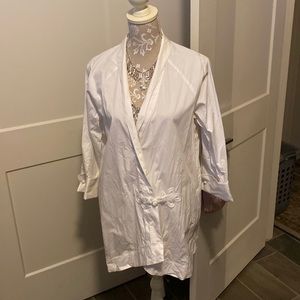 This beautiful white top in a size Large